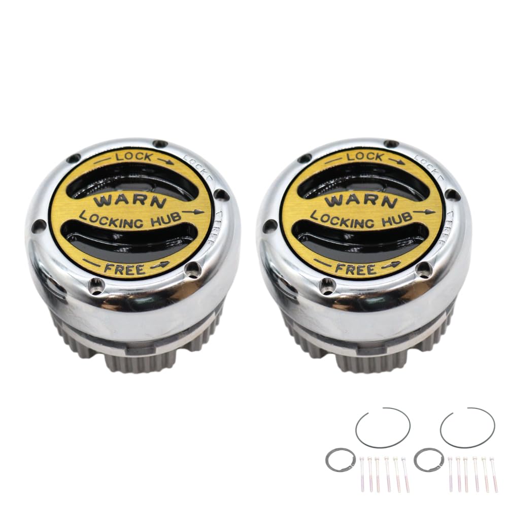 WARN 20990 front pair in chrome showing durable construction and fit