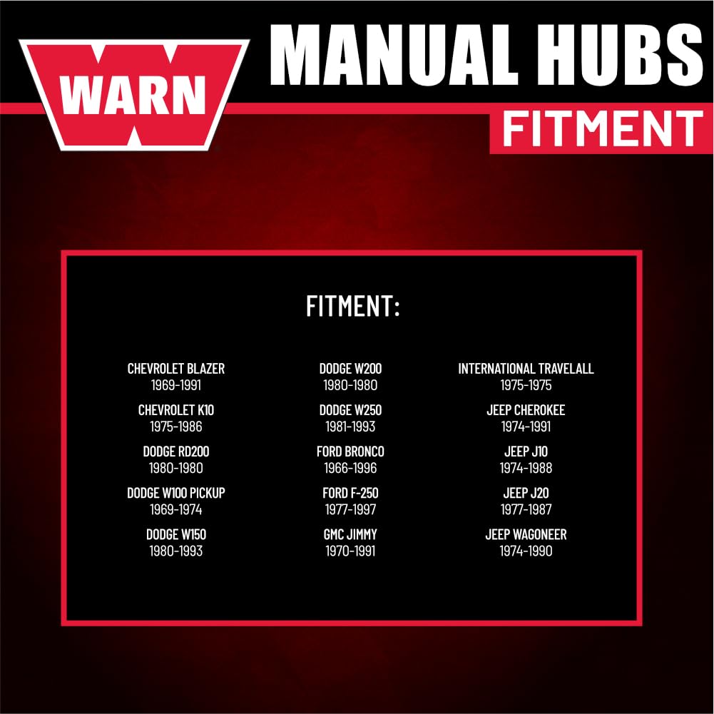 WARN 20990 mounted on vehicle front axle demonstrating OEM fitment