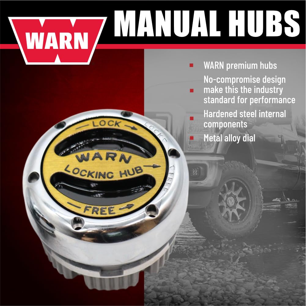 WARN 20990 side profile showing wave spring access for reliable engagement