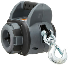 WARN Drill Winch hawse fairlead close-up for smoother rope feed and less wear