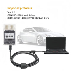 Washinglee K-CAN microSD slot detail highlighting standalone datalogging capability