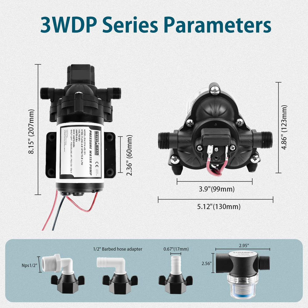 WASSERMANN motor detail showing solid construction for reliable performance