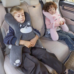 WASTROYAL rabbit pillow side profile demonstrating supportive shape for neck