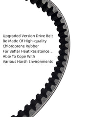 Wasydy belt installed on GY6 drive demonstrating easy fitment benefit