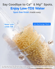 Waterdrop bypass switch detail for easy tap-to-spotless water switching