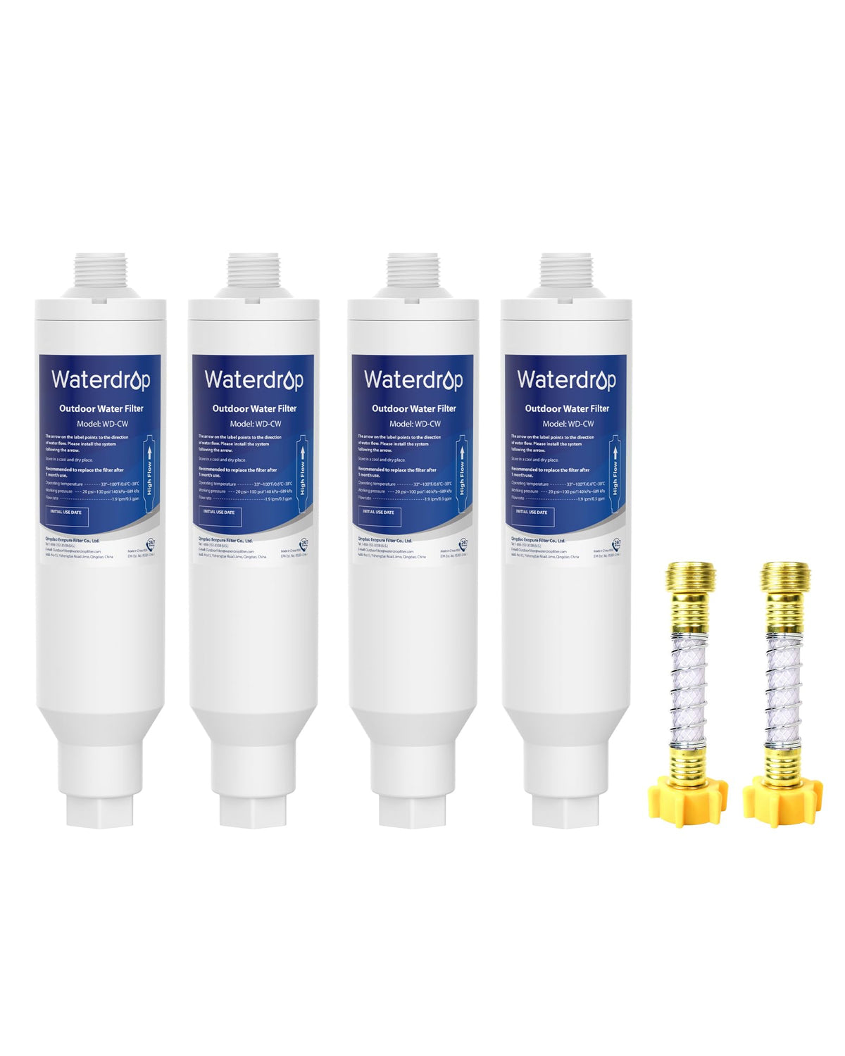 Waterdrop front packaging showing product and benefits