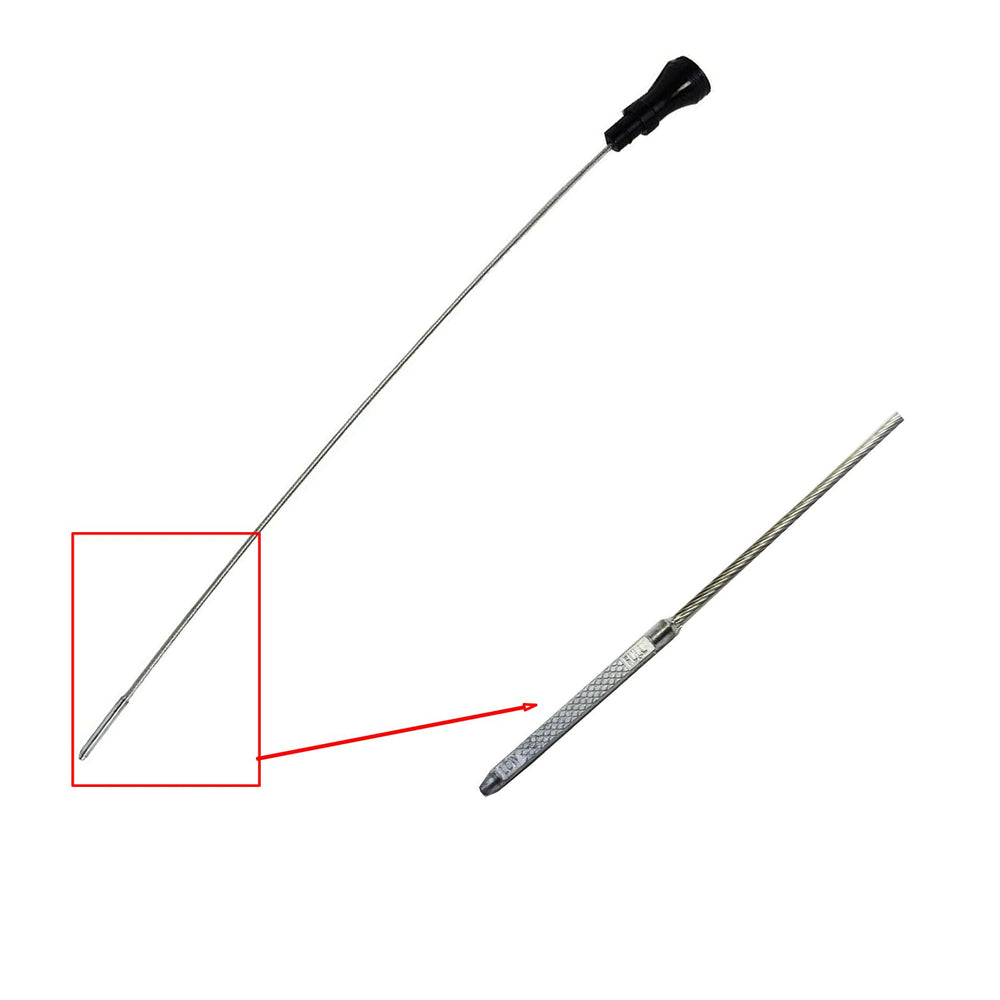 Wauebuly closeup of PTFE-lined stainless core highlighting durable low-friction construction