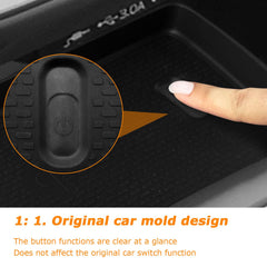 WBLATP phone seated on mat showing stable placement benefit