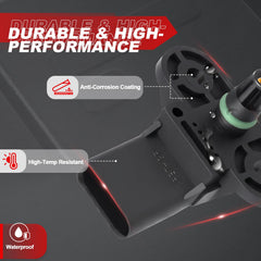 Wbsteanaten MAP sensor installed in engine bay improving ECU pressure data