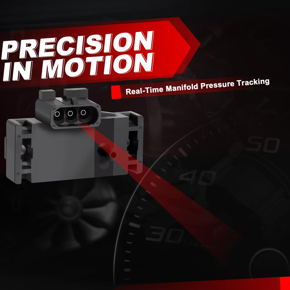 Wbsteanaten MAP sensor mounting surface view showing durable bracket and secure fit