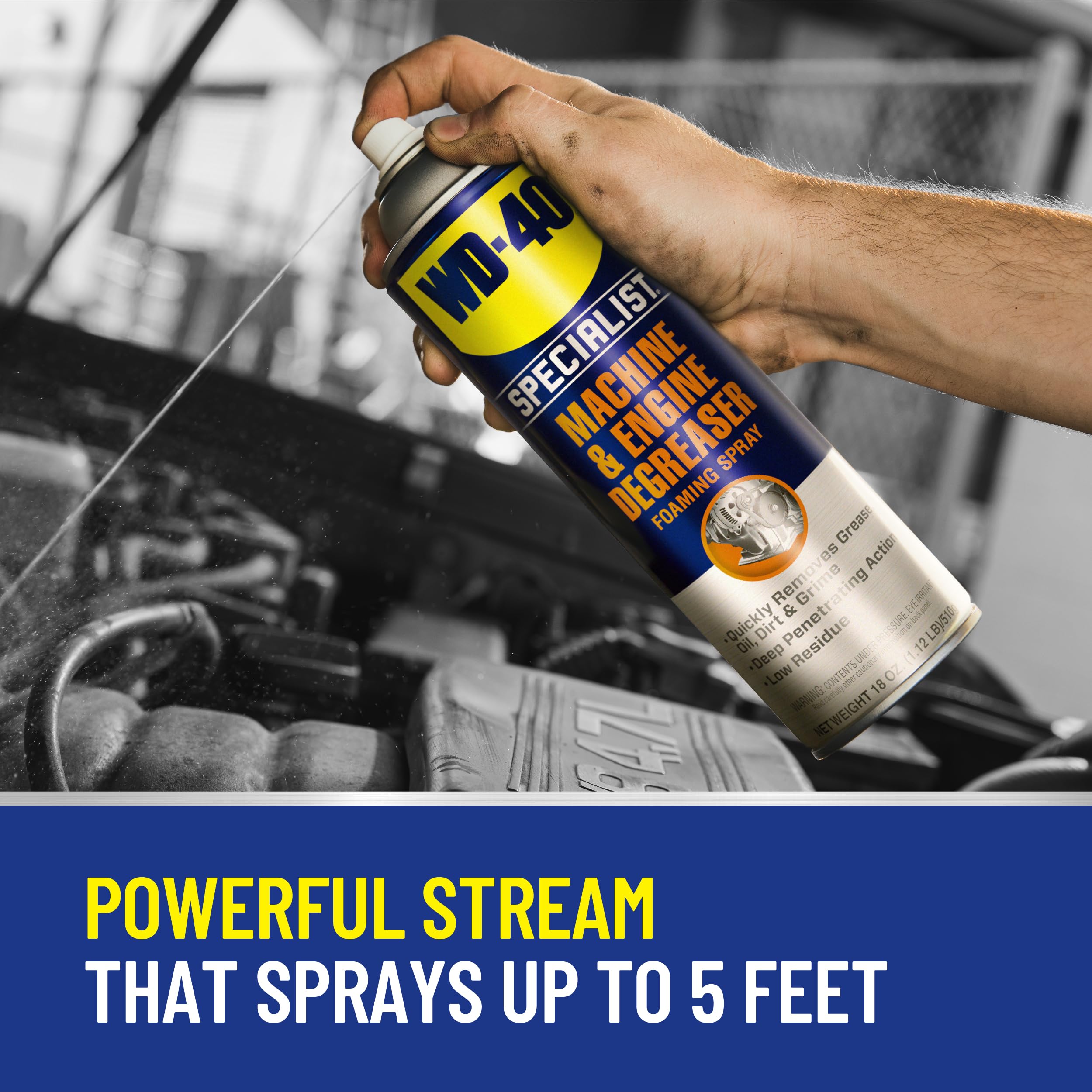 WD-40 Specialist nozzle and precision straw close-up for controlled application