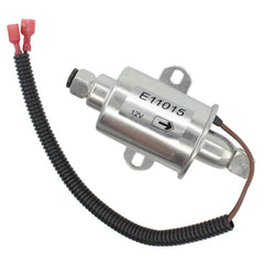 WDPART front view of E11015 fuel pump showing connector and mounting for easy replacement