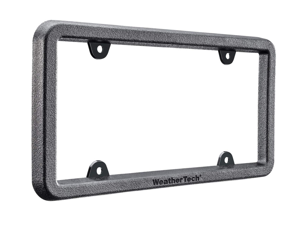 WeatherTech BumpFrame front view showing protective lip and sleek finish