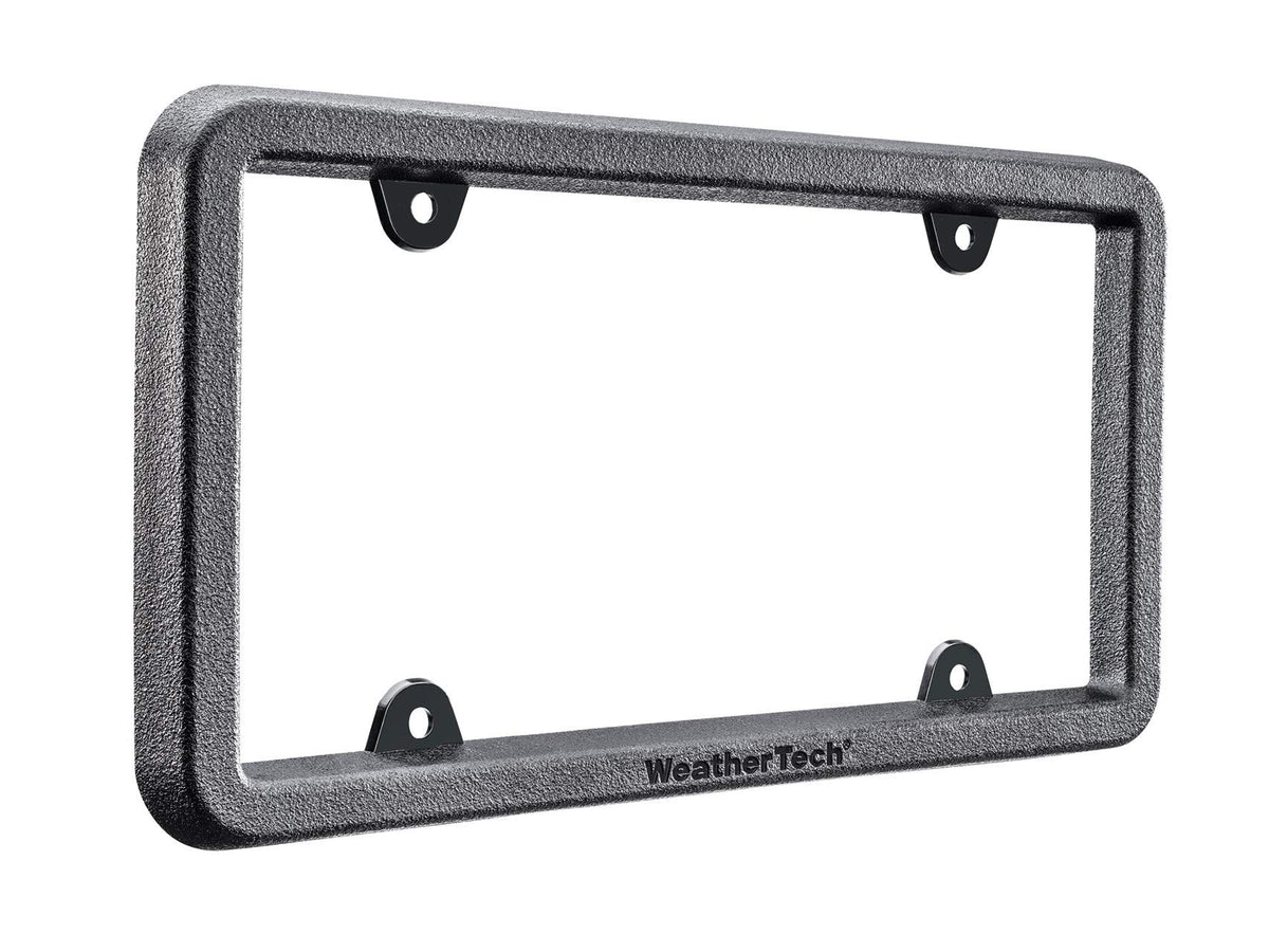 WeatherTech BumpFrame front view showing protective lip and sleek finish