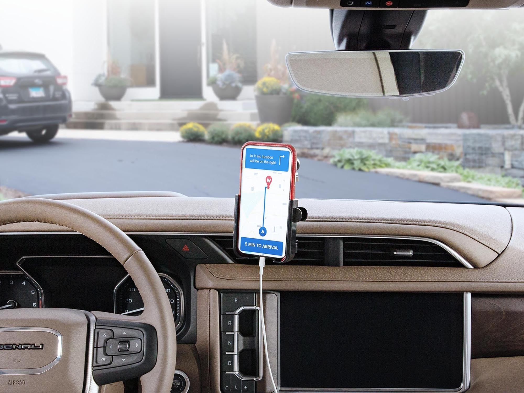 WeatherTech WindshieldFone stabilizing rubber bumper reducing phone wobble
