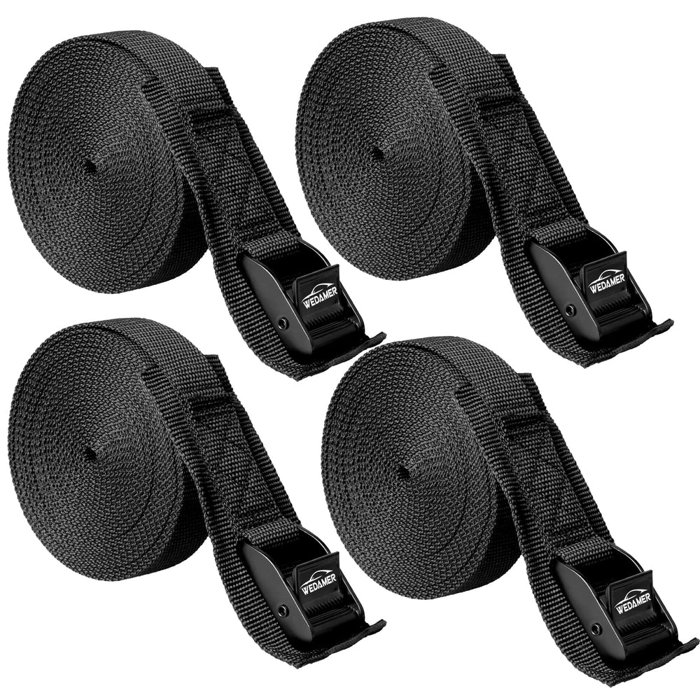 WEDAMER rolled straps in a gear bag showing compact storage convenience