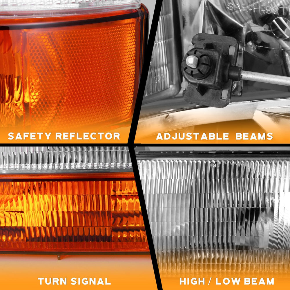 WEELMOTO chrome bezel close-up highlighting brighter reflector finish