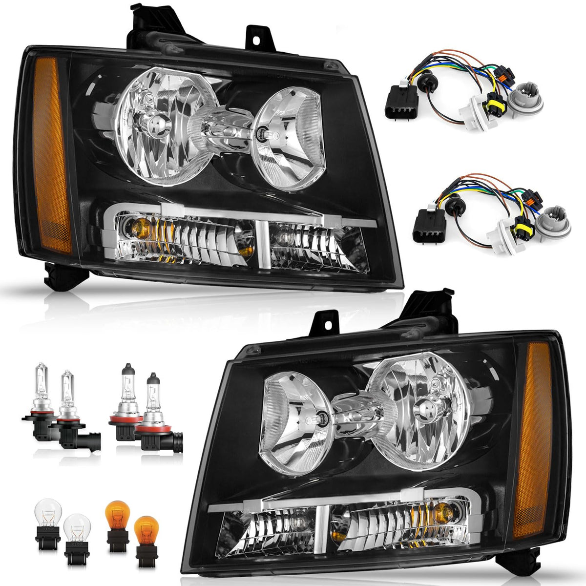 WEELMOTO front assembly showing precise fit and improved visibility
