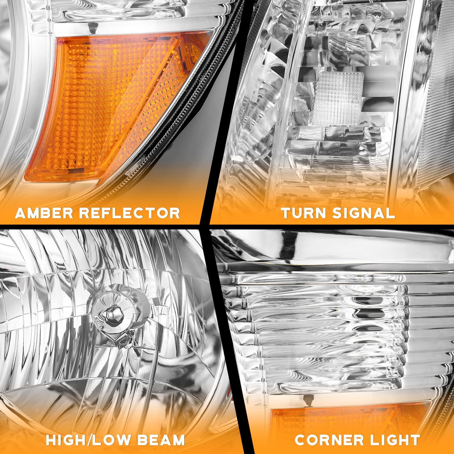 WEELMOTO reflector detail showing engineered light pattern for improved visibility