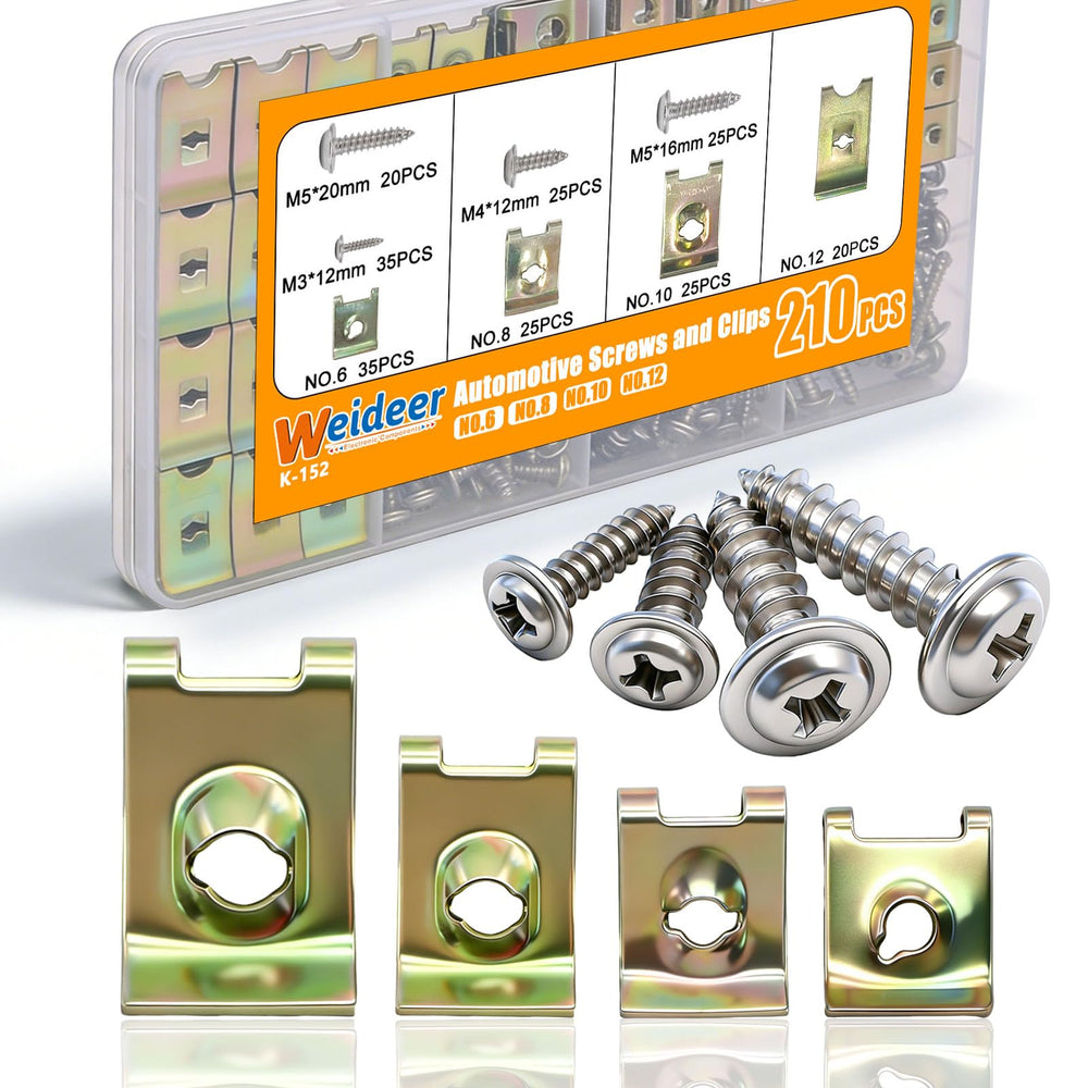 weideer front packaging organizer showing compartments and neat storage benefit
