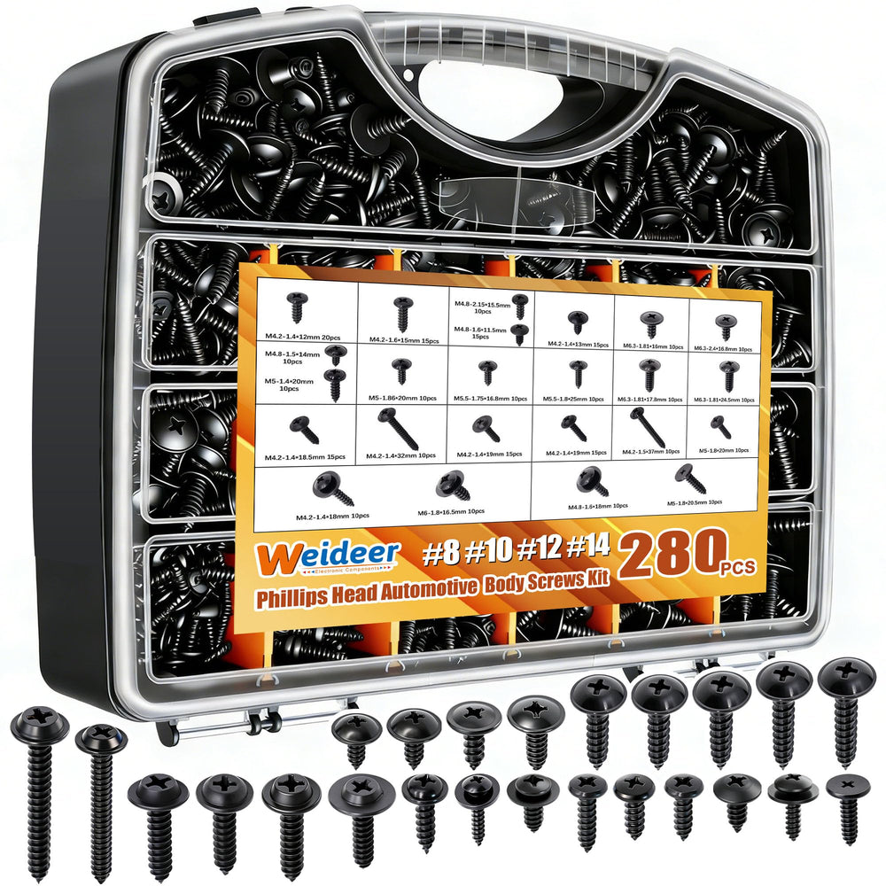 weideer kit on garage workbench illustrating readiness for repairs