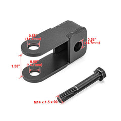 WeiSen close-up of threaded spacer showing precision fit and durability