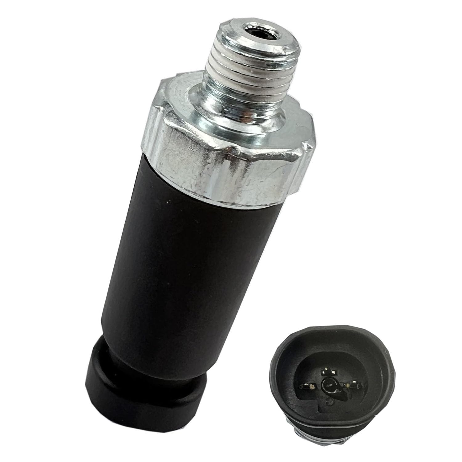 WEITARI oil pressure switch front view showing compact design and durable finish