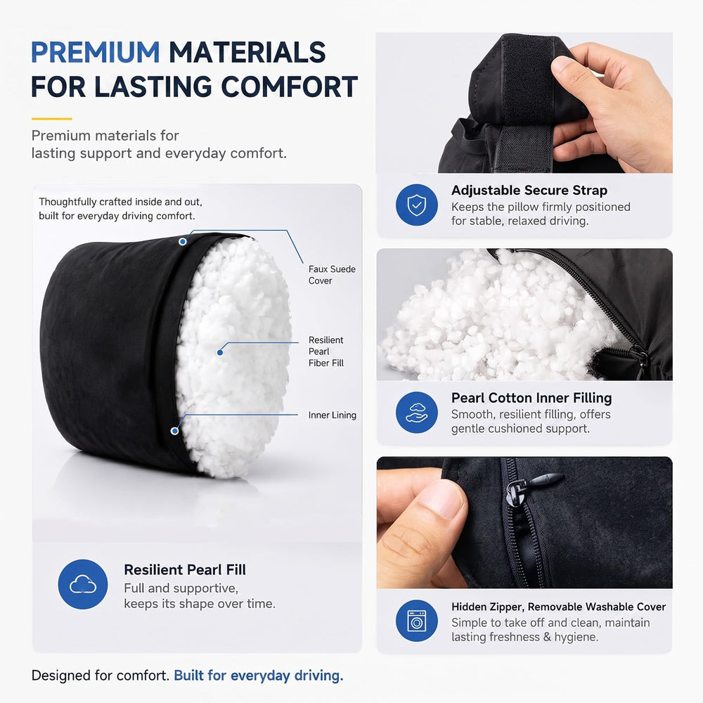 WELBRIT hidden zipper with removable cover for easy washing and maintenance