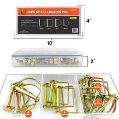 Wellmax closeup of spring-steel wire latch demonstrating secure locking and easy insertion