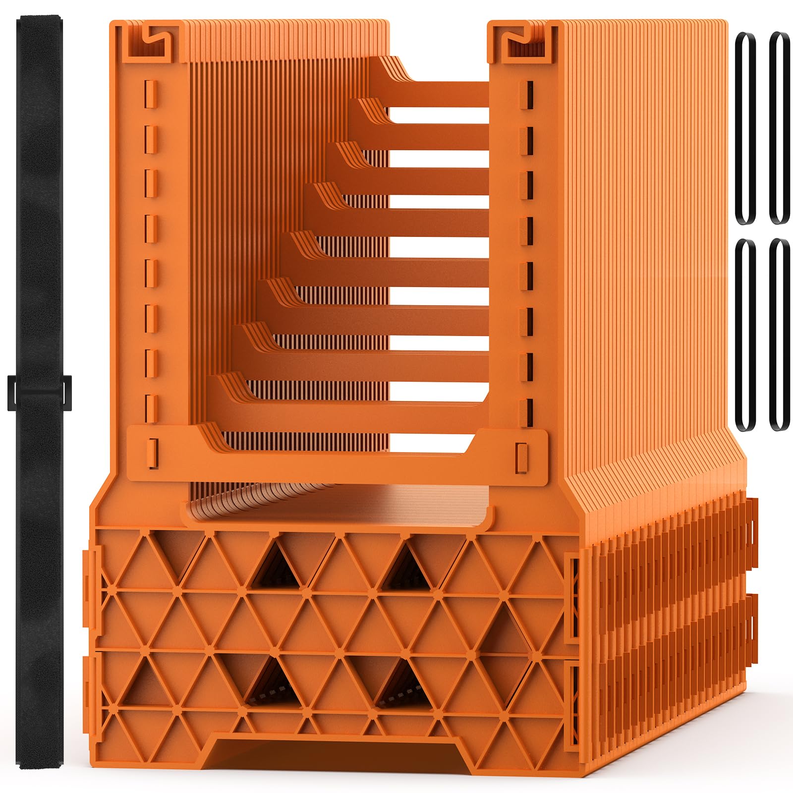 WELLUCK front view of assembled support showing bright color and ready use