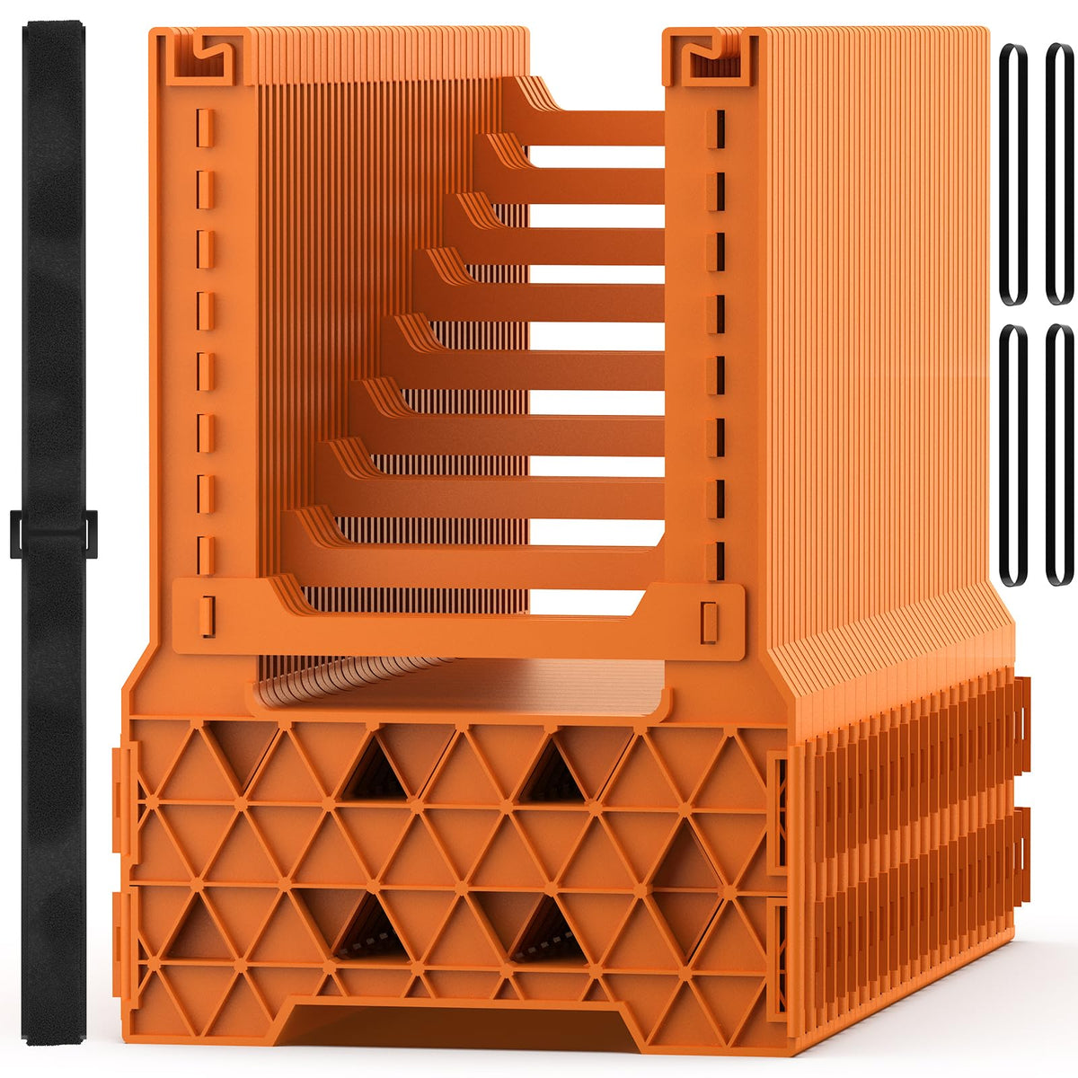 WELLUCK front view of assembled support showing bright color and ready use