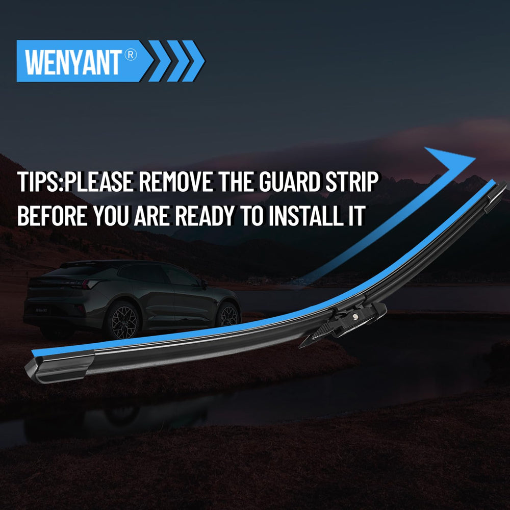 wenyant packaged pair ready to replace OEM blades quickly