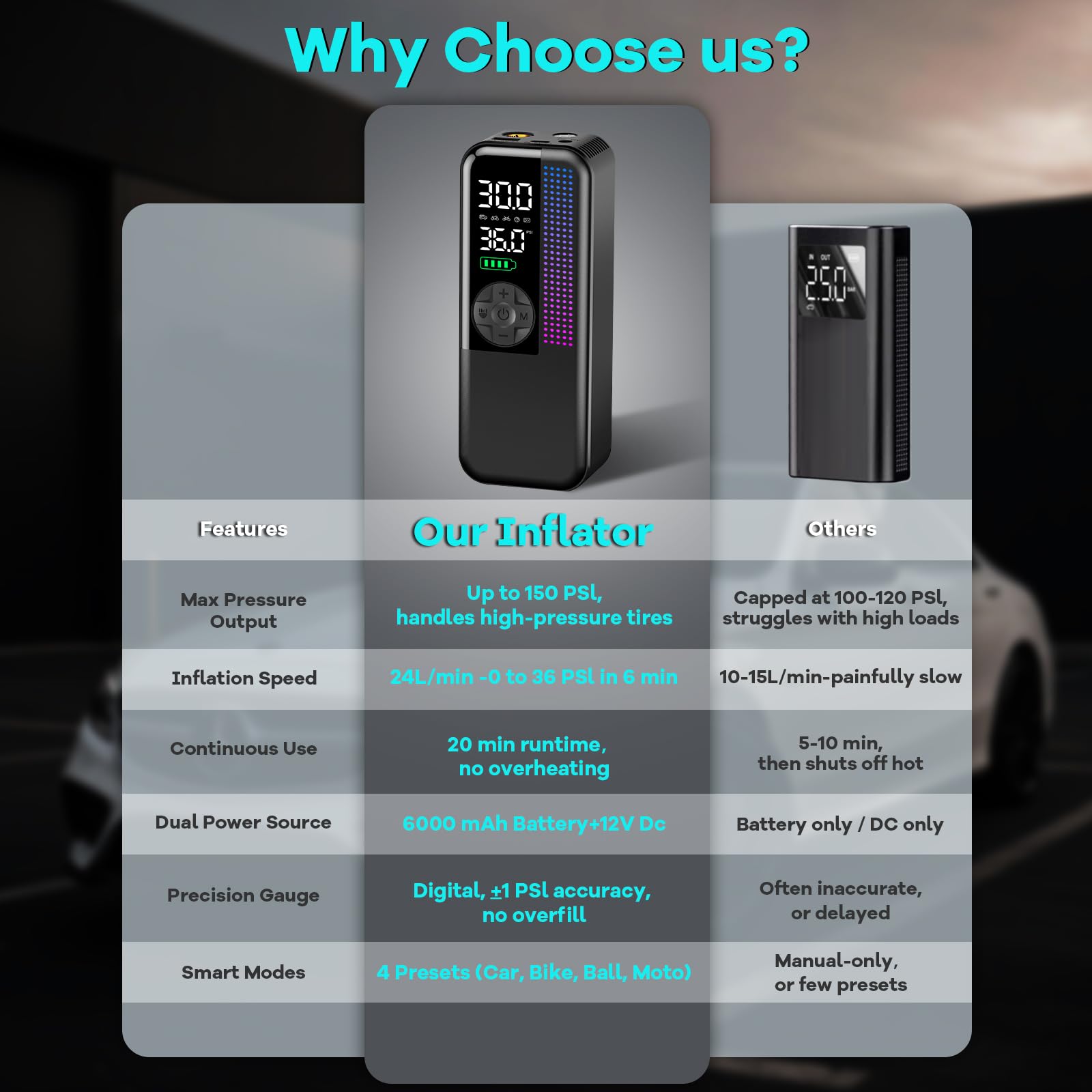 WEOLULI side profile emphasizing slim design and sturdy build for durable use