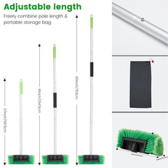 WESBRITE soft PVC bristles detail lifting dirt gently without scratching