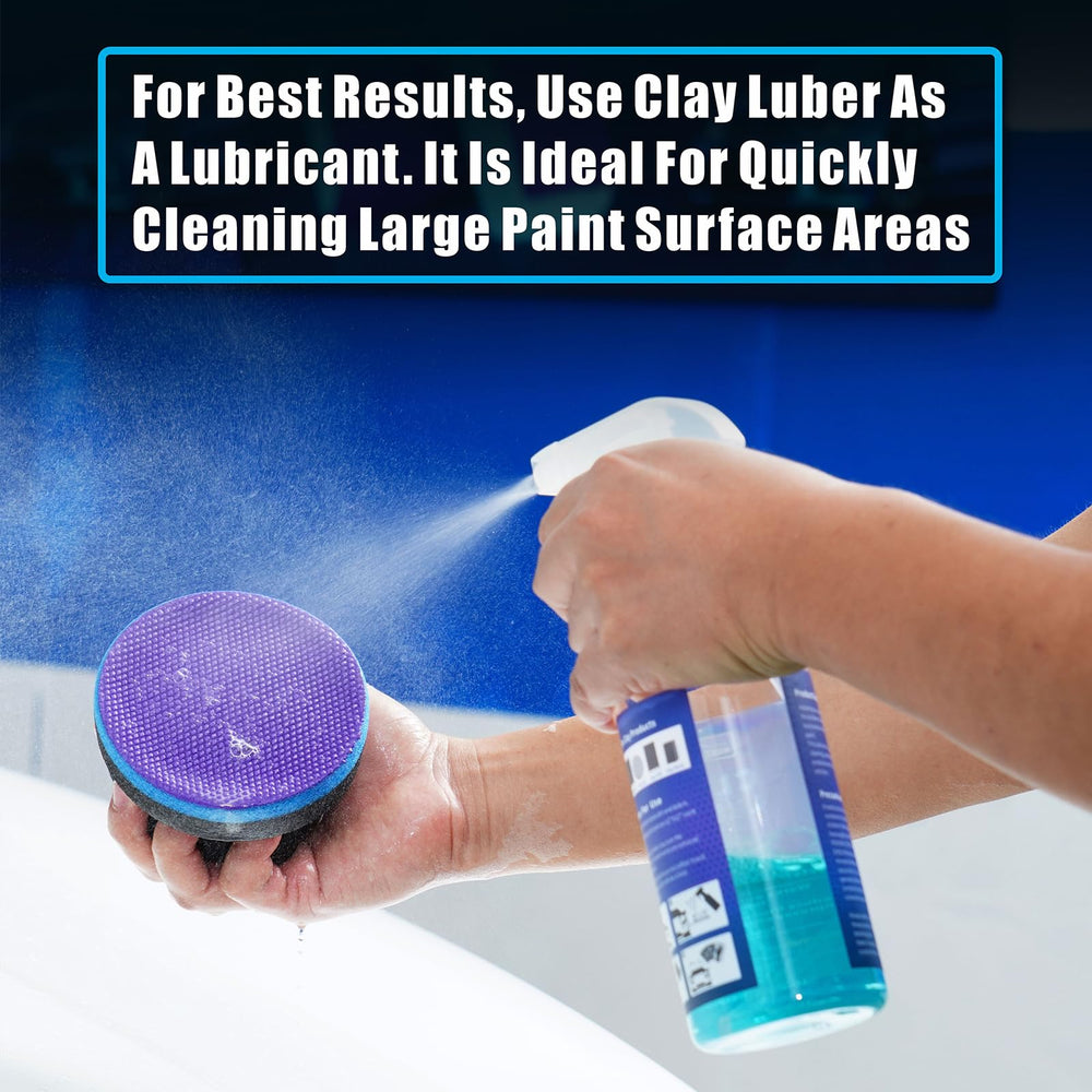 WEST HORSE pad beside clay lubricant bottle illustrating correct pairing