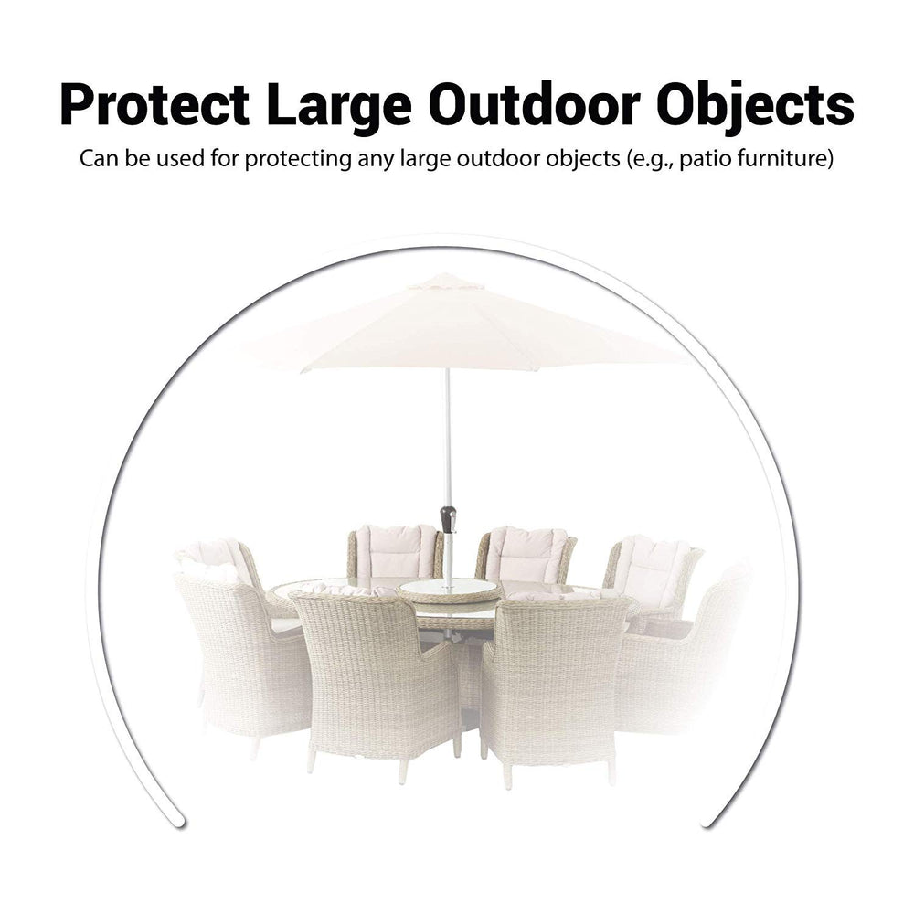 West Lake folded cover stored compactly showing easy storage and reuse