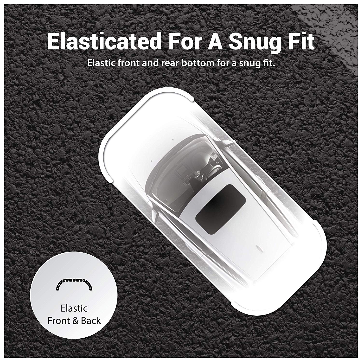 West Lake size comparison with sedan highlighting fit for vehicles up to 18 feet