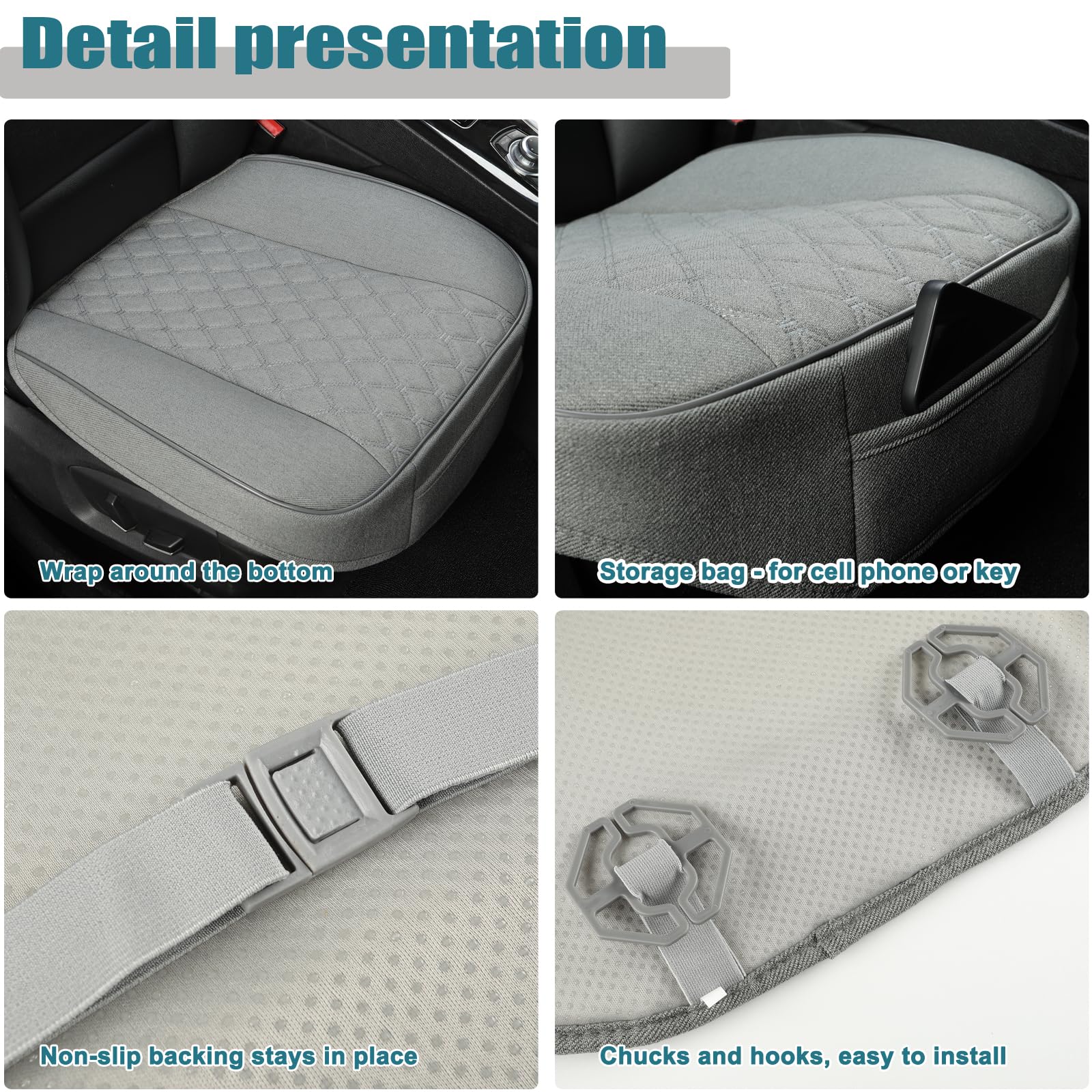 West Llama elastic straps and hooks secure cover for steady driving