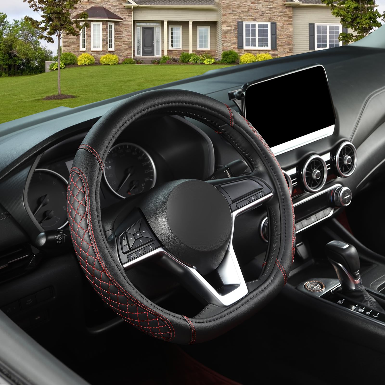 West Llama flat-bottom fit on Altima steering wheel for precise compatibility
