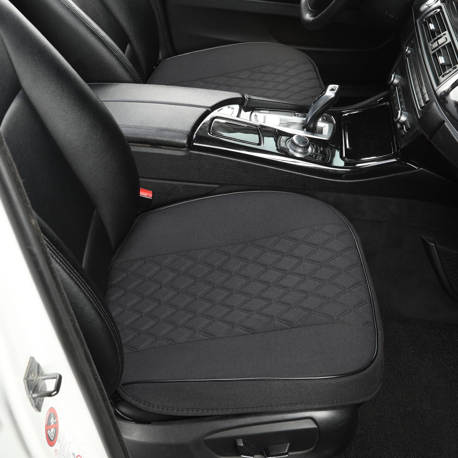 West Llama installed in commuter car interior showing practical, refined protection