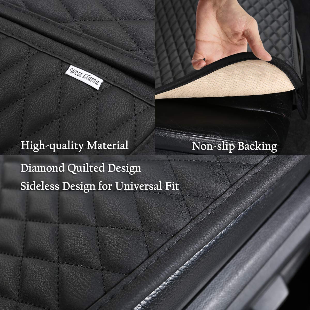 West Llama pocket and wave-groove closeup adds storage and comfort