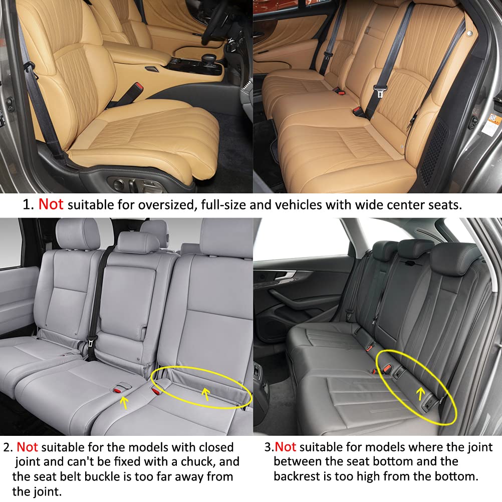 West Llama rear bench cover full view protects back seat surfaces