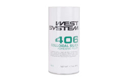 West System 406-2 front label showing product and easy viscosity control