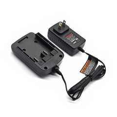WETOOLPLUS front view of charger showing compact design and easy storage benefit