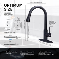 WEWE faucet closeup handle highlighting single-handle control and smooth ceramic operation