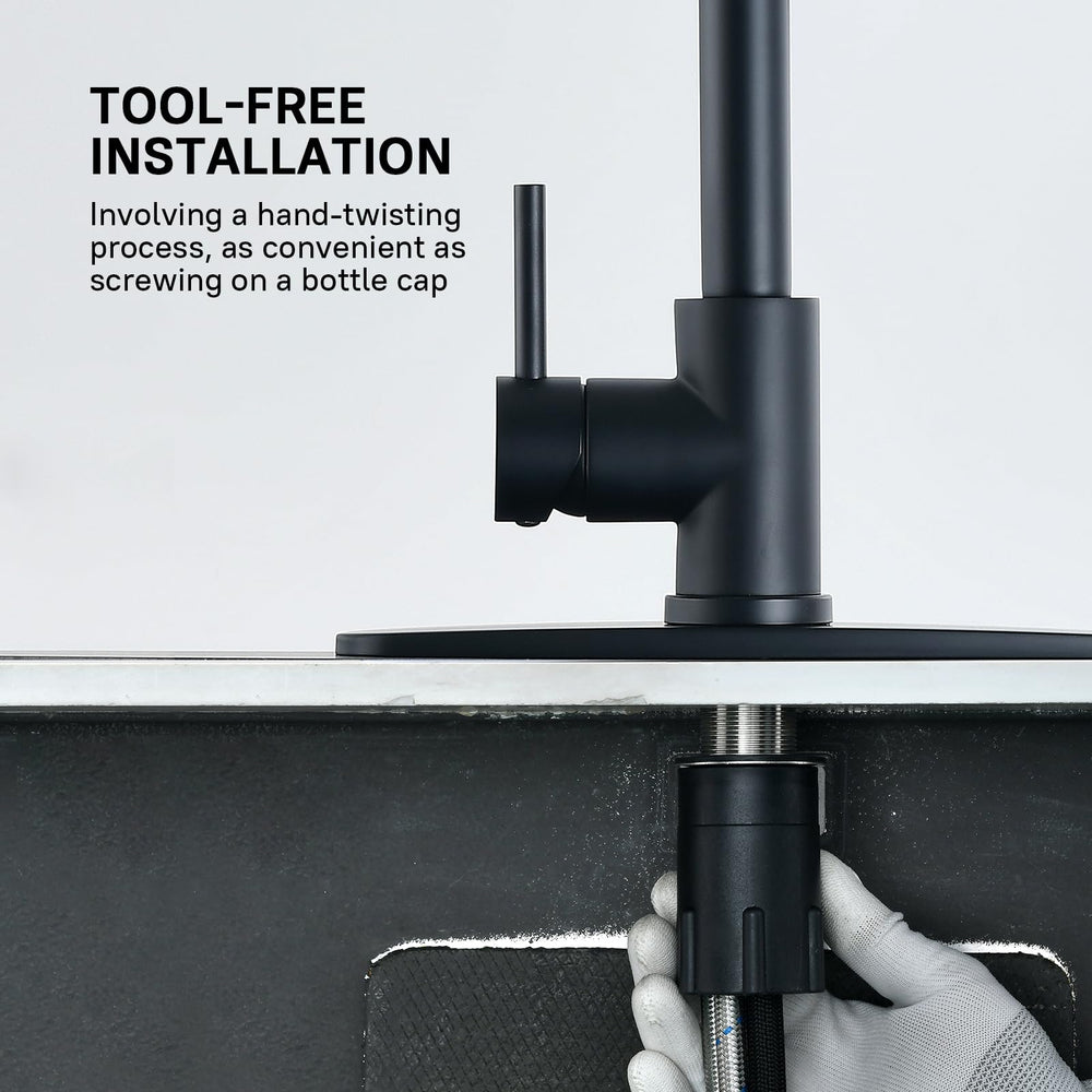 WEWE silicone nozzle close-up showing easy-clean tips to resist limescale buildup