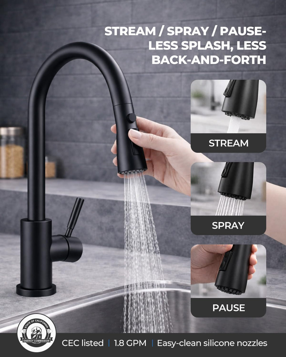 WEWE twist-lock mounting detail ensuring quick tool-free installation stability