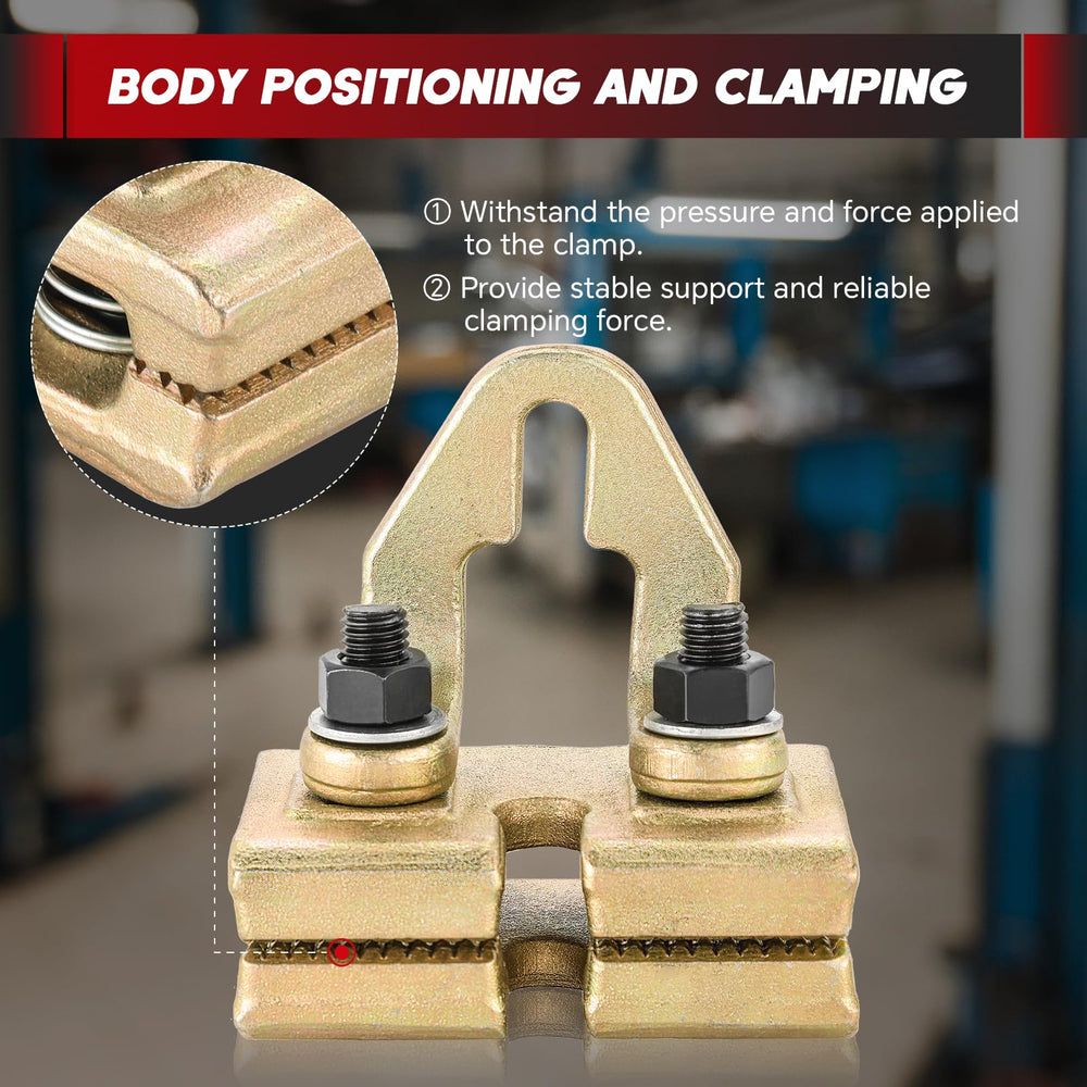 weyleity in use on car frame demonstrating efficient alignment