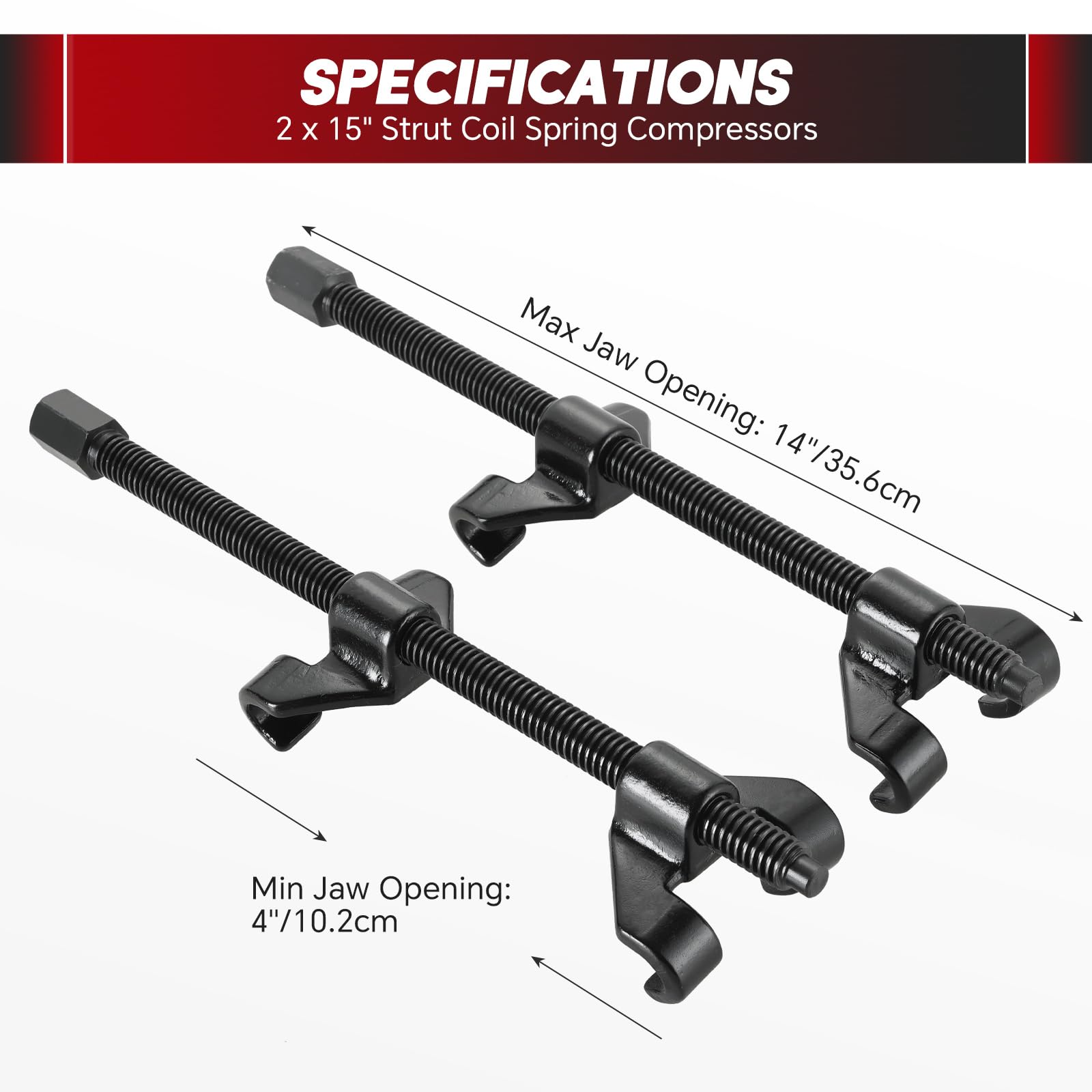 weyleity close-up of steel jaws highlighting secure coil grip benefit