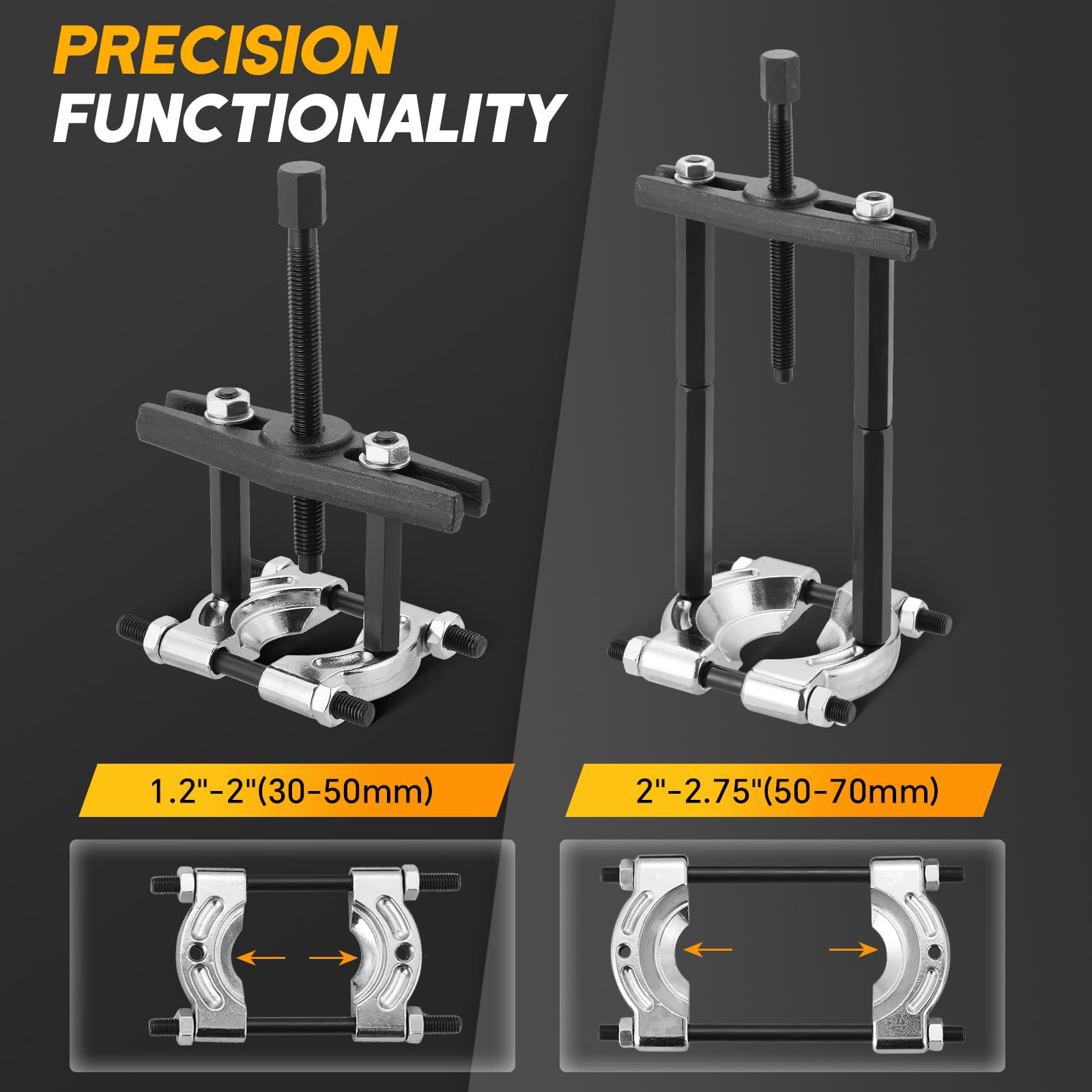 weyleity size comparison with ruler illustrating scale and versatile fitment